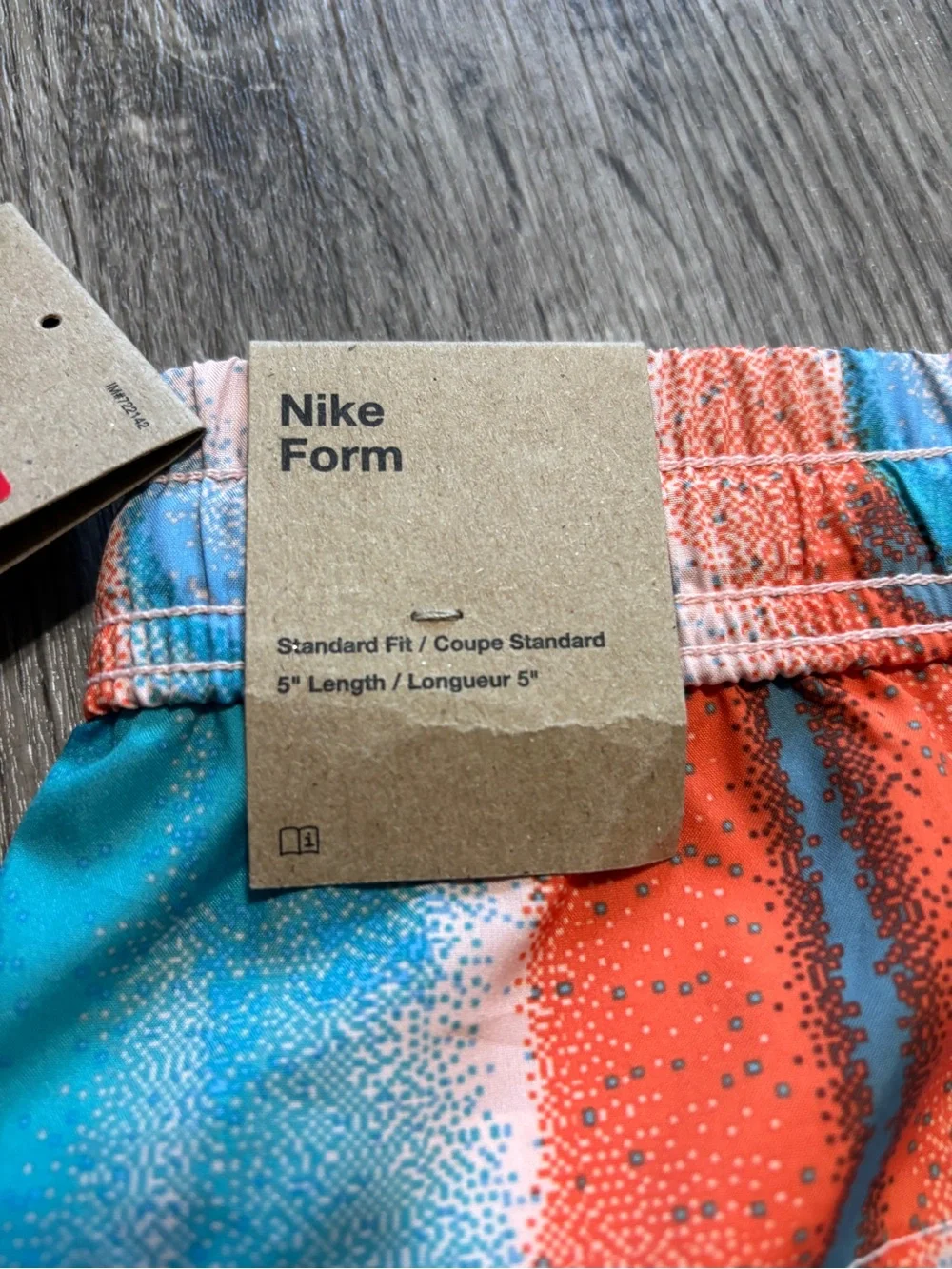 Nike Shorts Multifuncional Printed Men’s Size L Blue Orange lightweight - Picture 8 of 11
